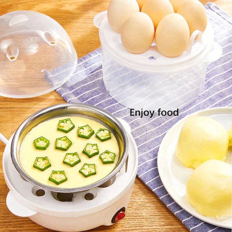 Multifunction Double Layers Egg Boiler