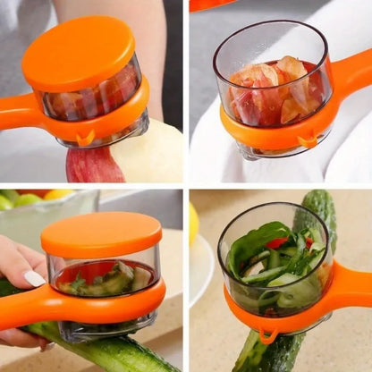 Multi-Functional Peeler With Storage Box